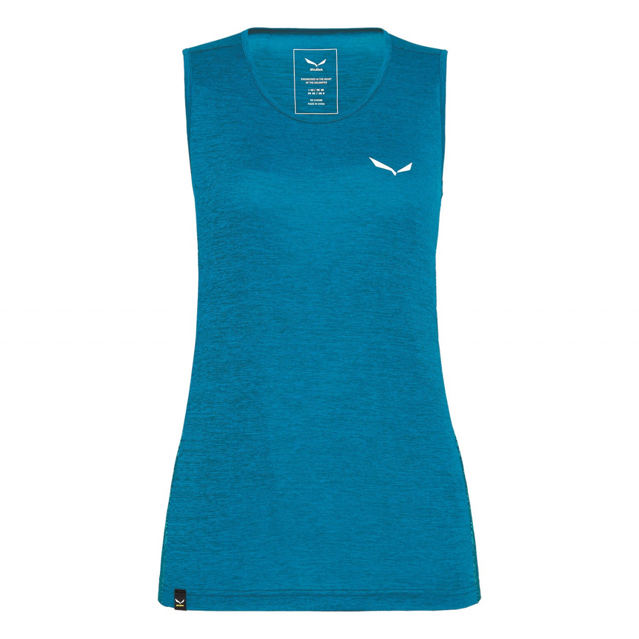 Camiseta De Tirantes Mujer Chile - Salewa Puez Graphic Dry - Azules - EJOT-34817